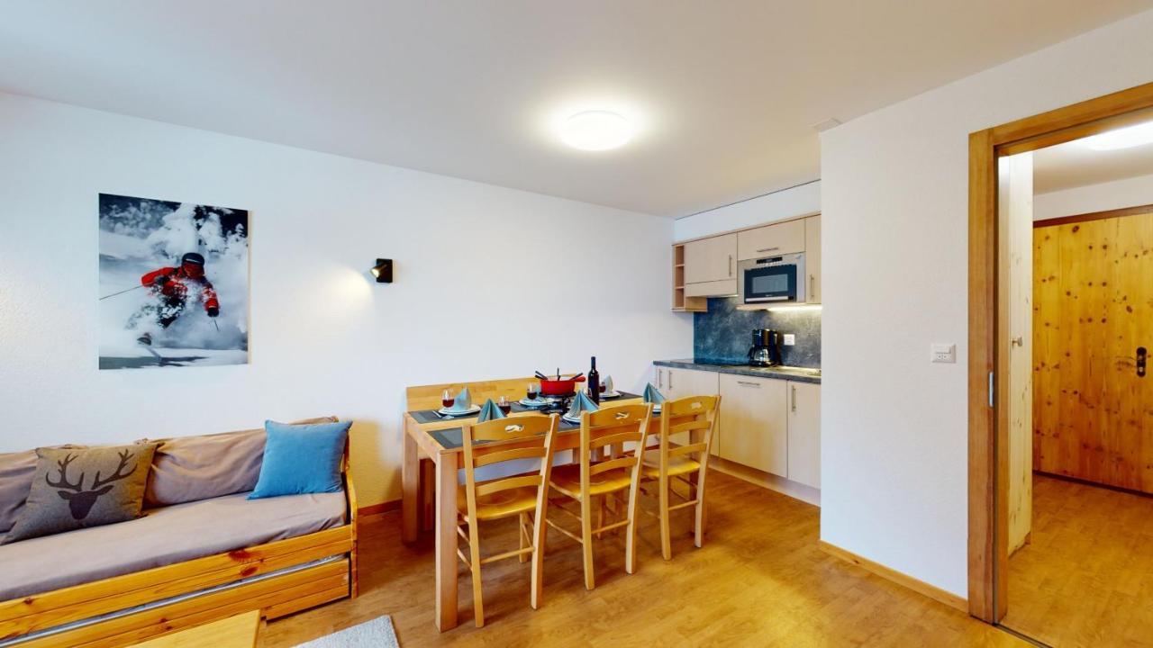 Pracondu 1 Outdoor & Fun Appartement 1 Chambre Superieur Avec Balcon By Alpvision Residences Nendaz Zewnętrze zdjęcie