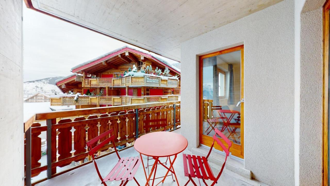 Pracondu 1 Outdoor & Fun Appartement 1 Chambre Superieur Avec Balcon By Alpvision Residences Nendaz Zewnętrze zdjęcie