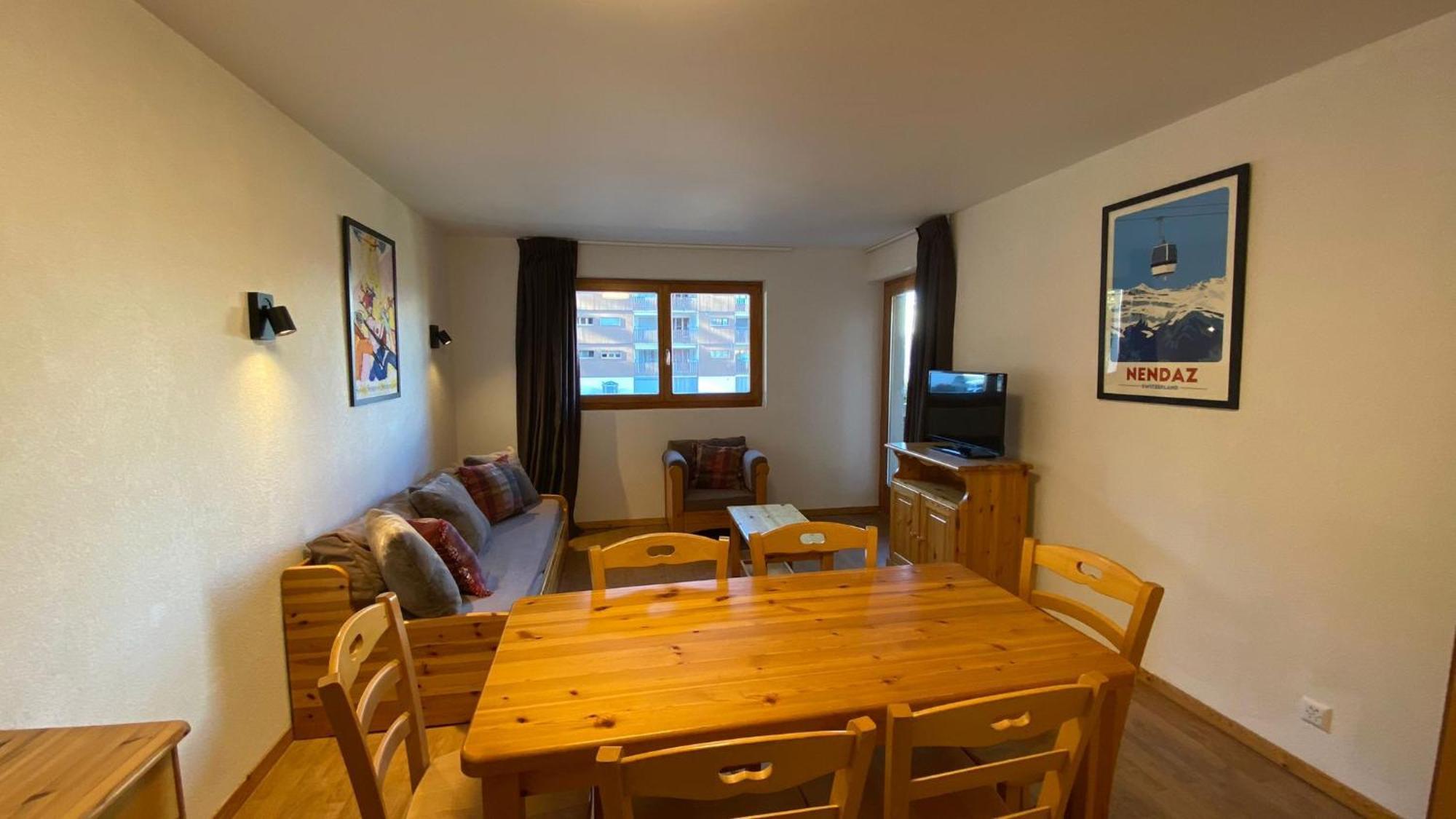 Pracondu 1 Outdoor & Fun Appartement 1 Chambre Superieur Avec Balcon By Alpvision Residences Nendaz Zewnętrze zdjęcie